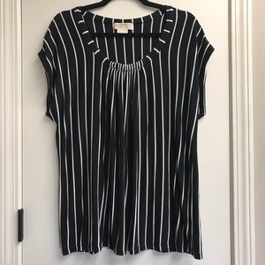 MICHAEL Michael Kors Sz L Black Knit Top
